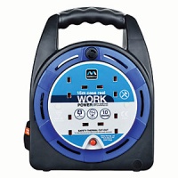 15m Cable Reel - 4 Sockets
